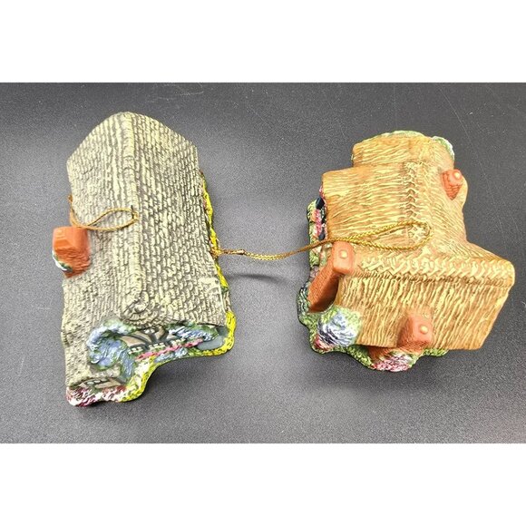 Thomas Kinkades Candlelight Cottages Lighted Ornament Collection JE3834 - Picture 11 of 14